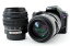 【中古】ペンタックス Pentax ist DL2 ブラック ダブルズームセット 美品 レンズフィルター ストラップ..