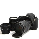 【5/1限定 全品P3倍】【中古】キヤノン Canon 6D トリプルレンズセット 977