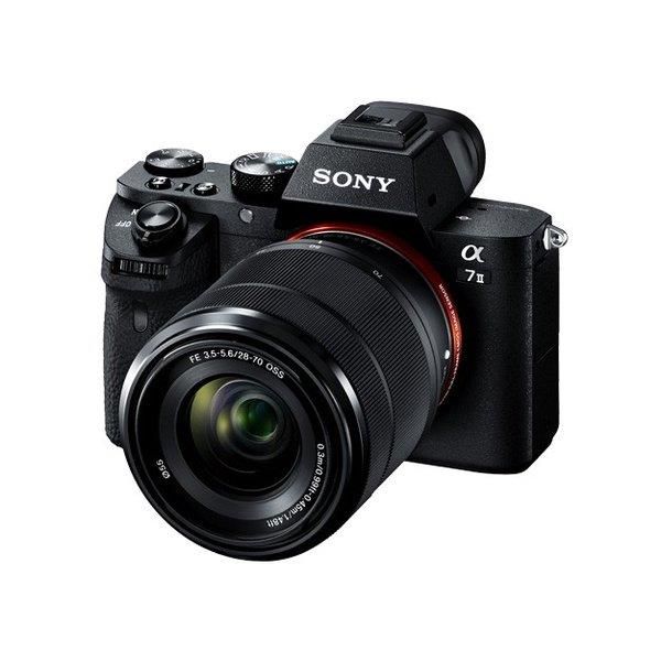 【5/9~5/16限定 最大4,000円OFF 5/10, 5/15限定で最大P3倍】【中古】ソニー SONY α7 II ズームレンズキット FE 28-70mm F3.5-5.6 OSS SDカード付き