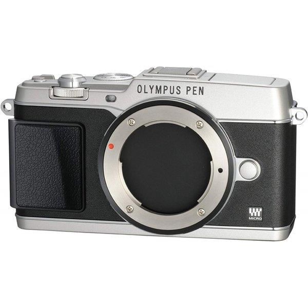 【中古】オリンパス OLYMPUS E-P5 ボディ シルバー E-P5 BODY SLV SDカード付き 2