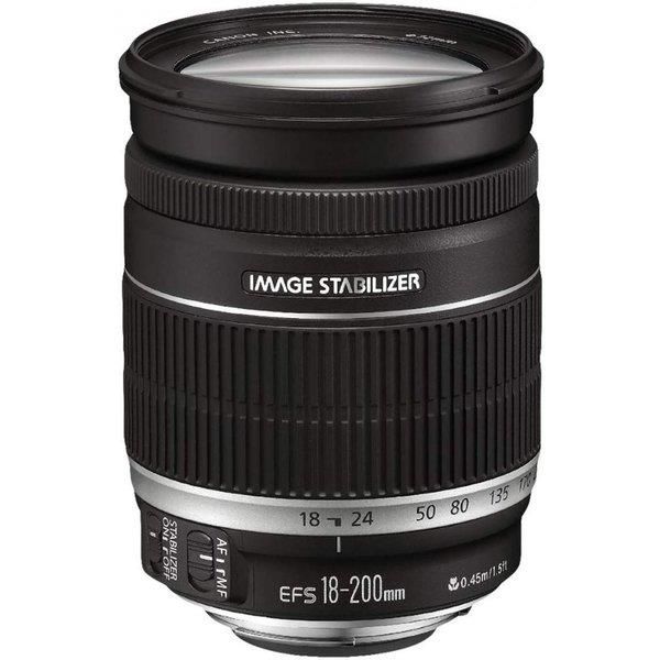 【中古】キヤノン Canon 望遠ズームレンズ EF-S18-200mm F3.5-5.6 IS APS-C対応