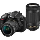 【中古】ニコン Nikon D5300 AF-P ダブルズームキット ブラック SDカード付き(2)