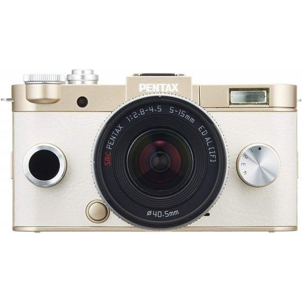 【5/23~5/27限定 最大4,000円OFF 5/25限定で最大P3倍】【中古】ペンタックス PENTAX Q-S1 ズームレンズキット ゴールド SDカード付き