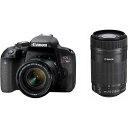 【5/1限定 全品P3倍】【中古】キヤノン Canon EOS Kiss X9i ダブルズームキット SDカード付き