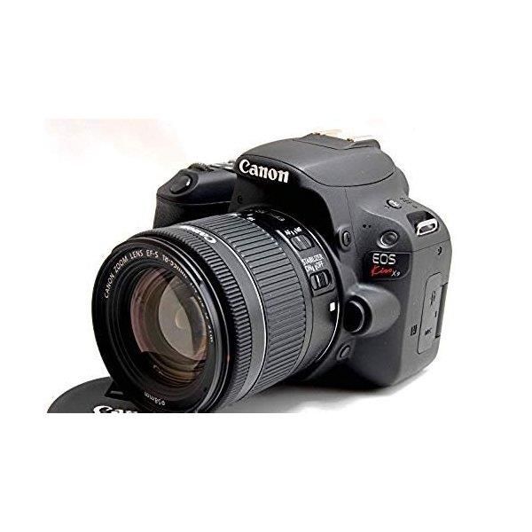 【6/1限定!全品P3倍】【中古】キヤノン Canon EOS Kiss X9 EF-S18-55 IS STM レンズキット ブラック SDカード付き