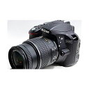 【5/1限定 全品P3倍】【中古】ニコン Nikon D3300 18-55 VR IIレンズキット ブラック D3300LKBK SDカード付き