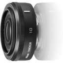 【中古】ニコン Nikon 単焦点レンズ 1 NIKKOR 10mm f/2.8 ブラック ニコンCXフォーマット専用