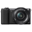 【4/24~4/27限定 最大4,000円OFF 4/25限定で最大P3倍】【中古】ソニー SONY α5100 パワーズームレンズキット ブラック ILCE-5100L-B SDカード付き