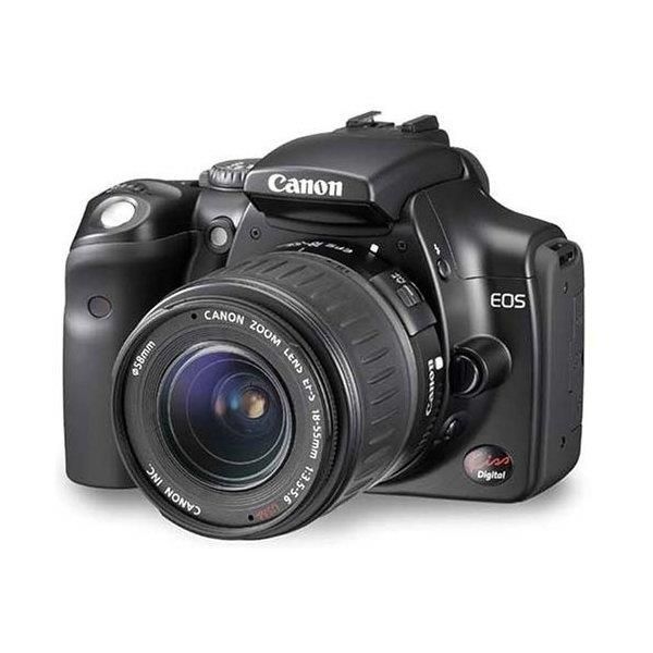 【6/1限定!全品P3倍】【中古】キヤノン Canon EOS Kiss デジタル レンズキット ブラック