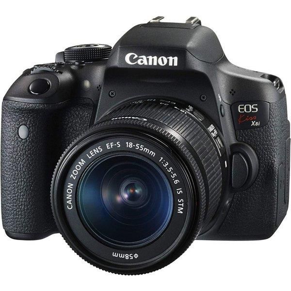 楽天カメラFanks-PROShop 楽天市場店【中古】キヤノン Canon EOS Kiss X8i レンズキット EF-S18-55mm F3.5-5.6 IS STM 付属 SDカード付き