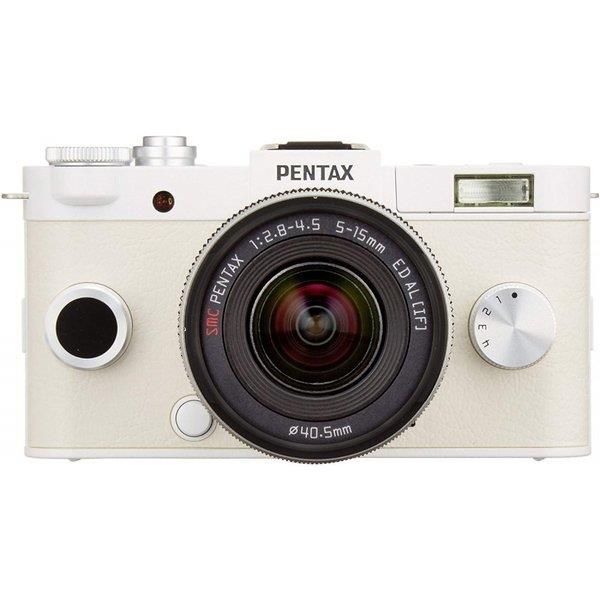 【5/9~5/16限定 最大4,000円OFF 5/10, 5/15限定で最大P3倍】【中古】ペンタックス PENTAX Q-S1 ズームレンズキット ピュアホワイト SDカード付き