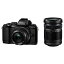 【中古】オリンパス OLYMPUS OM-D E-M10 ダブルズームキット ブラック SDカード付き