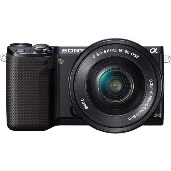 【5/23~5/27限定 最大4,000円OFF 5/25限定で最大P3倍】【中古】ソニー SONY α NEX-5R パワーズームレンズキット ブラック NEX-5RL/B SDカード付き