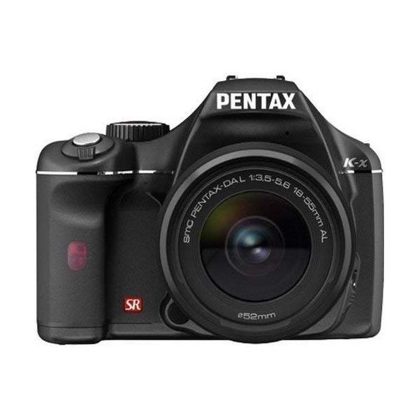 【5/23~5/27限定 最大4,000円OFF 5/25限定で最大P3倍】【中古】ペンタックス PENTAX K-x レンズキット ブラック SDカード付き