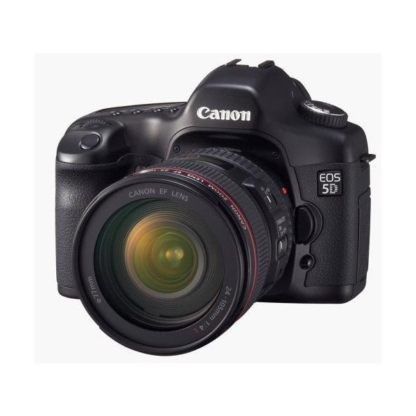 【中古】キヤノン Canon EOS5D EF 24-105mm F4L IS USM レンズキット SDカード付き