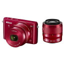 【9/4~11限定!最大4,000円OFF&9/5,9/10限定で最大P3倍】【中古】ニコン Nikon S2 ダブルズームキット レッド microSDカード付き