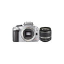 【7/4~11限定!最大4,000円OFF&7/5,7/10限定で最大P3倍】【中古】キヤノン Canon EOS KISS デジタル N シルバー レンズキッ...