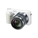 【5/9~16限定!最大4,000円OFF&5/5,5/10限定で最大P3倍】【中古】ソニー SONY NEX-F3 ズームレンズキット ホワイト NEX-F3...