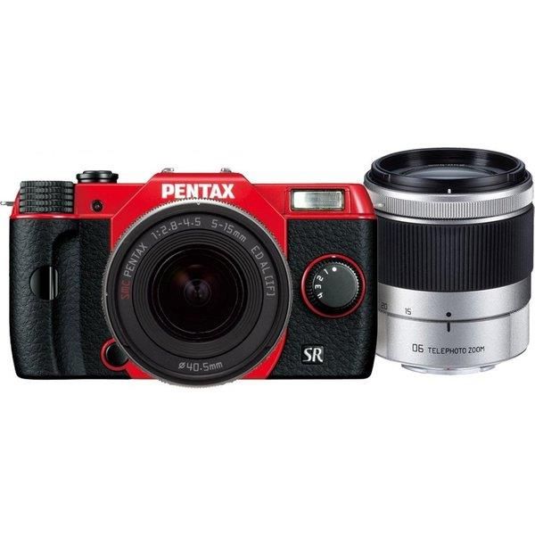 【5/9~5/16限定 最大4,000円OFF 5/10, 5/15限定で最大P3倍】【中古】ペンタックス PENTAX デジタル Q10 ダブルズームキット SDカード付き