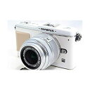 【5/1限定!全品P3倍】【中古】オリンパス OLYMPUS E-P1 レンズキット ホワイト E-P1 LKIT-WHT SDカード付き