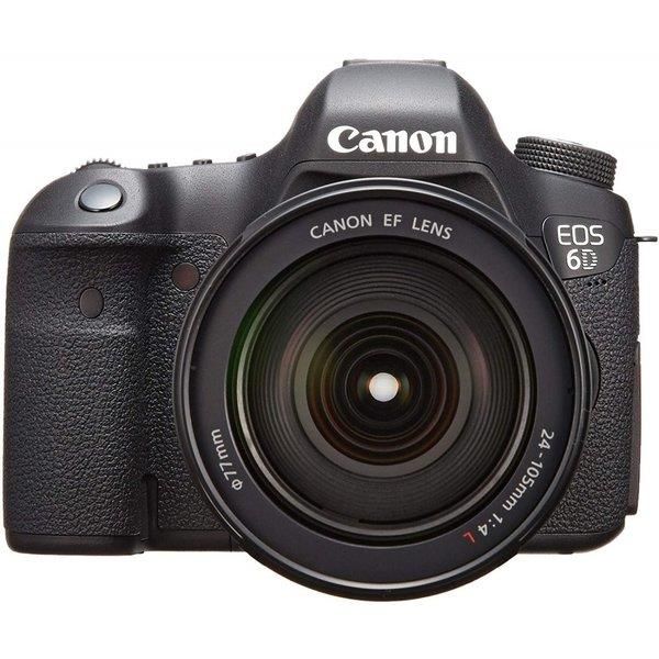 【中古】キヤノン Canon EOS 6D レンズキット EF24-105mm F4L IS USM付属 SDカード付き