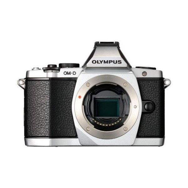 【5/23~5/27限定!最大4,000円OFF&5/25限定で最大P3倍】【中古】オリンパス OLYMPUS OM-D E-M5 ボディ シルバー 1605万画素 防塵 防滴 OM-D E-M5 BODY SLV SDカード付き