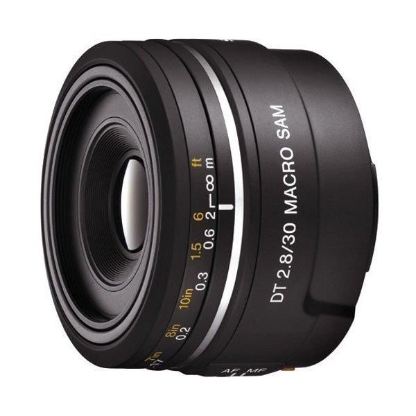 【中古】ソニー SONY 単焦点マクロレンズ DT 30mm F2.8 Macro SAM APS-C対応 ※Aマウント用レンズ 用