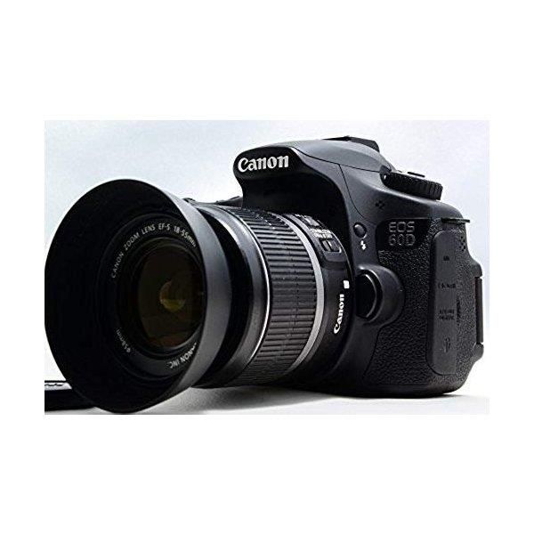 【6/4~6/11限定 最大4,000円OFF 6/5, 6/10限定で最大P3倍】【中古】キヤノン Canon EOS 60D レンズキット EF-S18-55mm F3.5-5.6 IS付属 SDカード付き