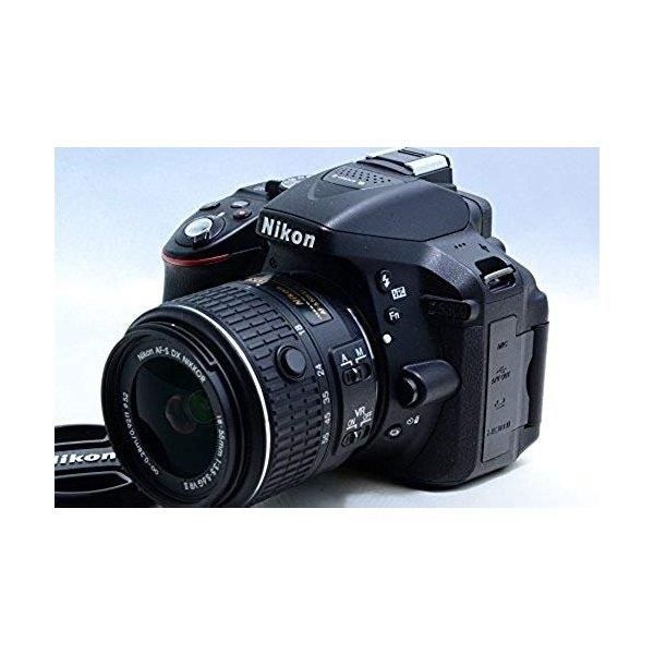 【5/23~5/27限定 最大4,000円OFF 5/25限定で最大P3倍】【中古】ニコン Nikon D5300 18-55mm VR II レンズキット ブラック SDカード付き