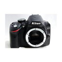 【4/24~4/27限定!最大4,000円OFF&4/25限定で最大P3倍】【中古】ニコン Nikon D3200 レンズキット ブラック D3200LKBK SDカード付き