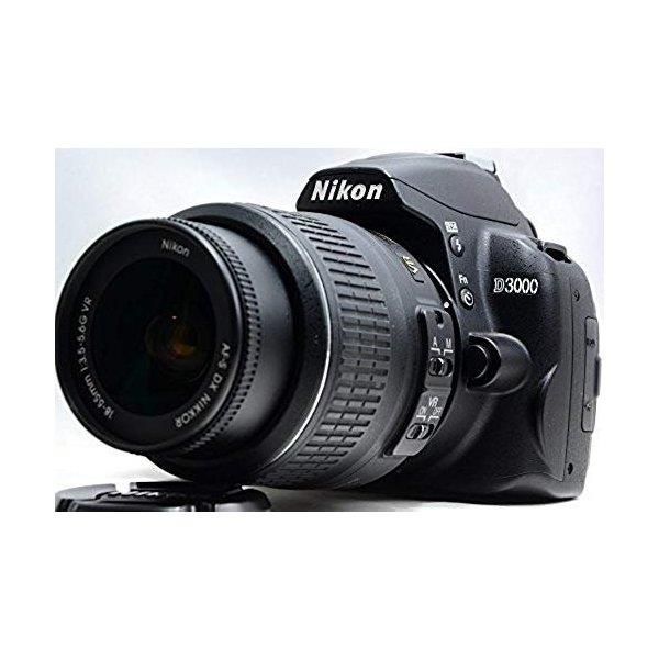 【中古】ニコン Nikon D3000 レンズキット D3000LK SDカード付き