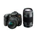 【中古】ソニー SONY ダブルズームレンズキット α200 ダブルズームキット DSLR-A200W