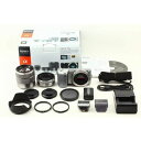 【5/9~16限定!最大4,000円OFF&5/5,5/10限定で最大P3倍】【中古】ソニー SONY α NEX-5N ダブルレンズキット シルバー NEX-...