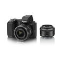【中古】ニコン Nikon V2 ダブルレンズキット ブラック SDカード付き