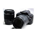 【中古】キヤノン Canon EOS Kiss X7 ダブルズームキット EF-S18-55mm/E ...