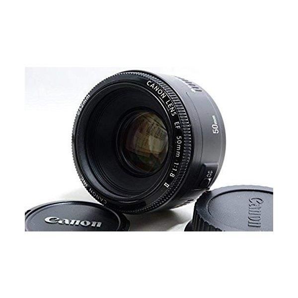 【6/1限定 全品P3倍】【中古】キヤノン Canon 単焦点レンズ EF50mm F1.8 II フルサイズ対応