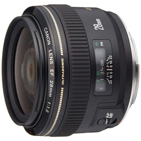 【中古】キヤノン Canon 単焦点レンズ EF28mm F1.8 USM フルサイズ対応