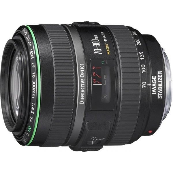 【6/1限定 全品P3倍】【中古】キヤノン Canon 望遠ズームレンズ EF70-300mm F4.5-5.6 DO IS USM フルサイズ対応