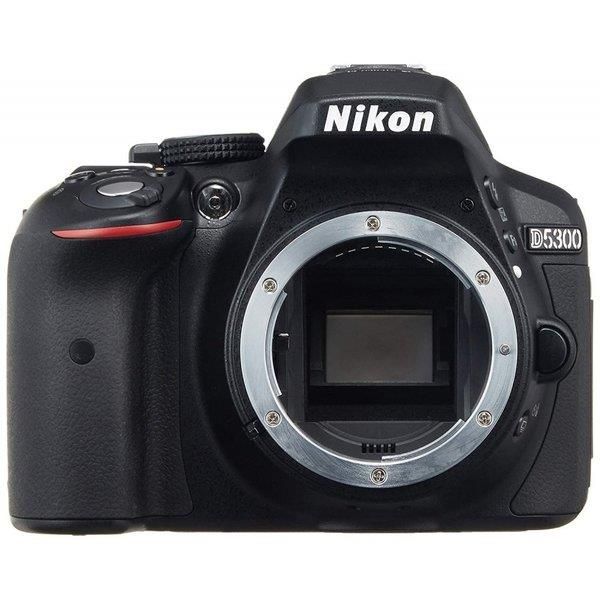 【6/4~6/11限定!最大4,000円OFF&6/5, 6/10限定で最大P3倍】【中古】ニコン Nikon D5300 ブラック 2400万画素 3.2型液晶 SDカード付き