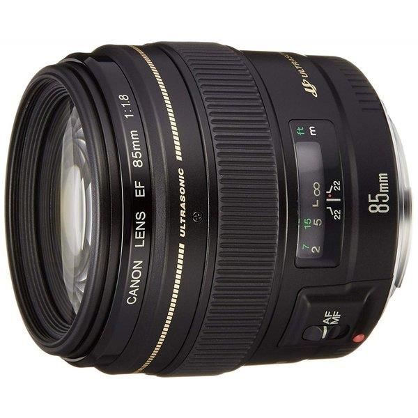 【中古】キヤノン Canon 単焦点レンズ EF85mm F1.8 USM フルサイズ対応