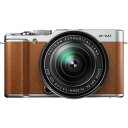 【5/9~16限定!最大4,000円OFF&5/5,5/10限定で最大P3倍】【中古】フジフィルム FUJIFILM X-M1 レンズキット ブラウン F X-...