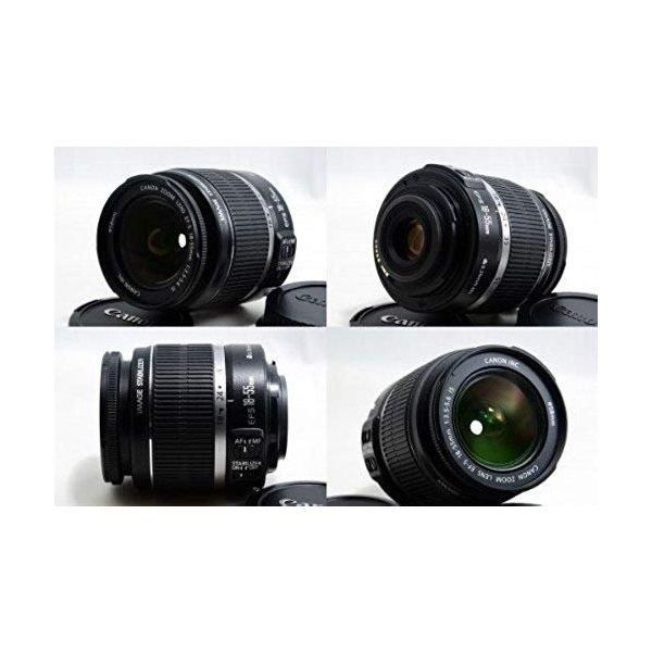 【中古】キヤノン Canon 標準ズームレンズ EF-S18-55mm F3.5-5.6 IS APS-C対応