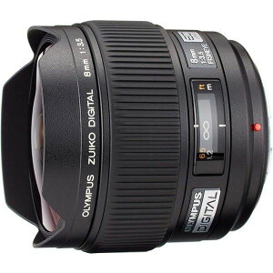 【中古】オリンパス OLYMPUS 対角線魚眼レンズ ZUIKO DIGITAL ED 8mm F3.5 Fisheye
