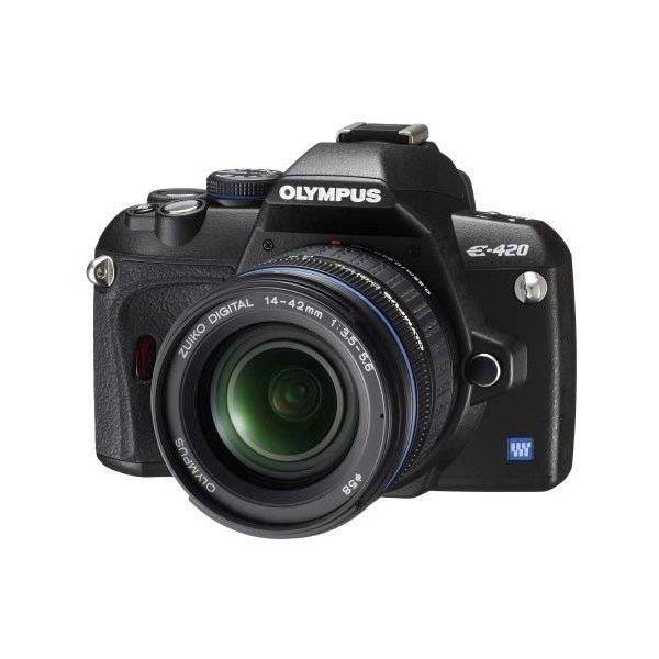 【6/22~27限定!最大4,000円OFF&6/25限定で最大P3倍】【中古】オリンパス OLYMPUS E-420 レンズキット E-420KIT