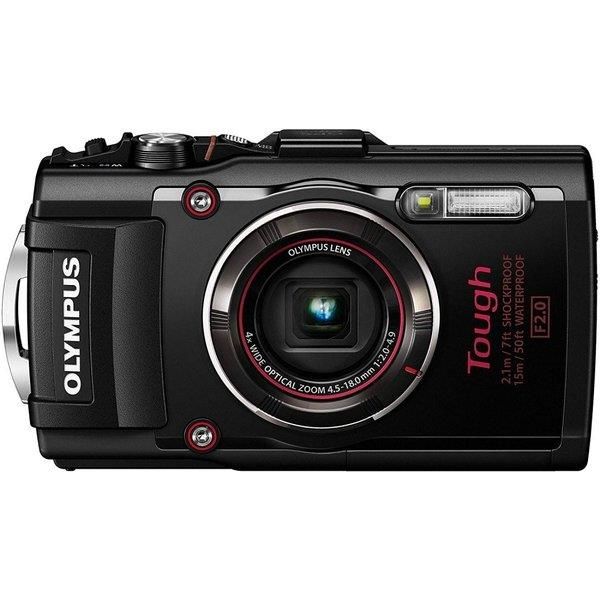 【中古】オリンパス OLYMPUS STYLUS TG-4 Tough ブラックSDカード付き