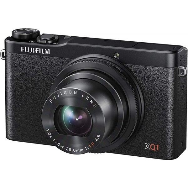 【中古】フジフィルム FUJIFILM XQ1 ブラック F FX-XQ1 B SDカード付き