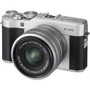 【5/1限定!全品P3倍】【中古】フジフィルム FUJIFILM X-A5レンズキット シルバー X-A5LK-S SDカード付き