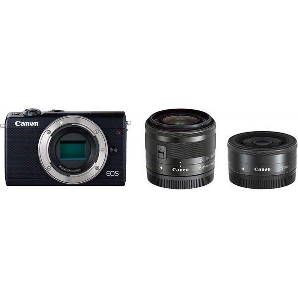 【中古】キヤノン Canon EOS M100 ダブ