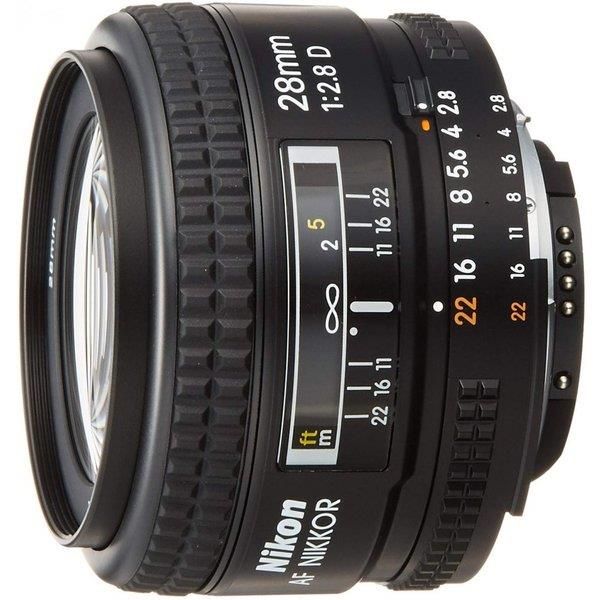 【中古】ニコン Nikon 単焦点レンズ Ai AF Nikkor 28mm f/2.8D フルサイズ対応