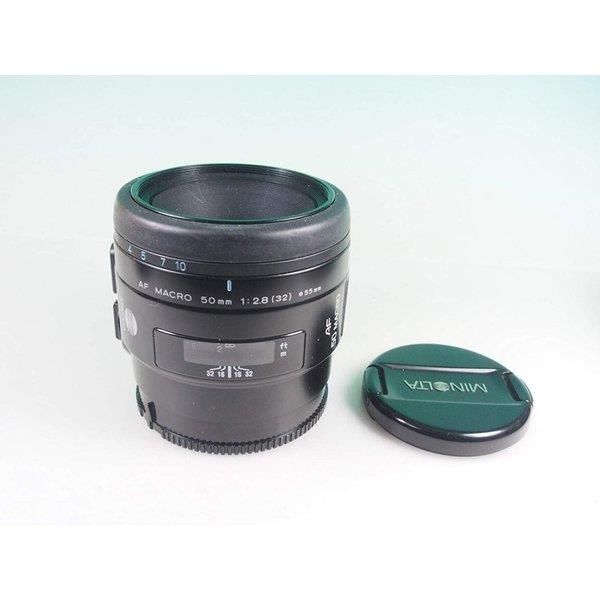 【中古】ミノルタ MINOLTA AF レンズ 50mm F2.8 Macro